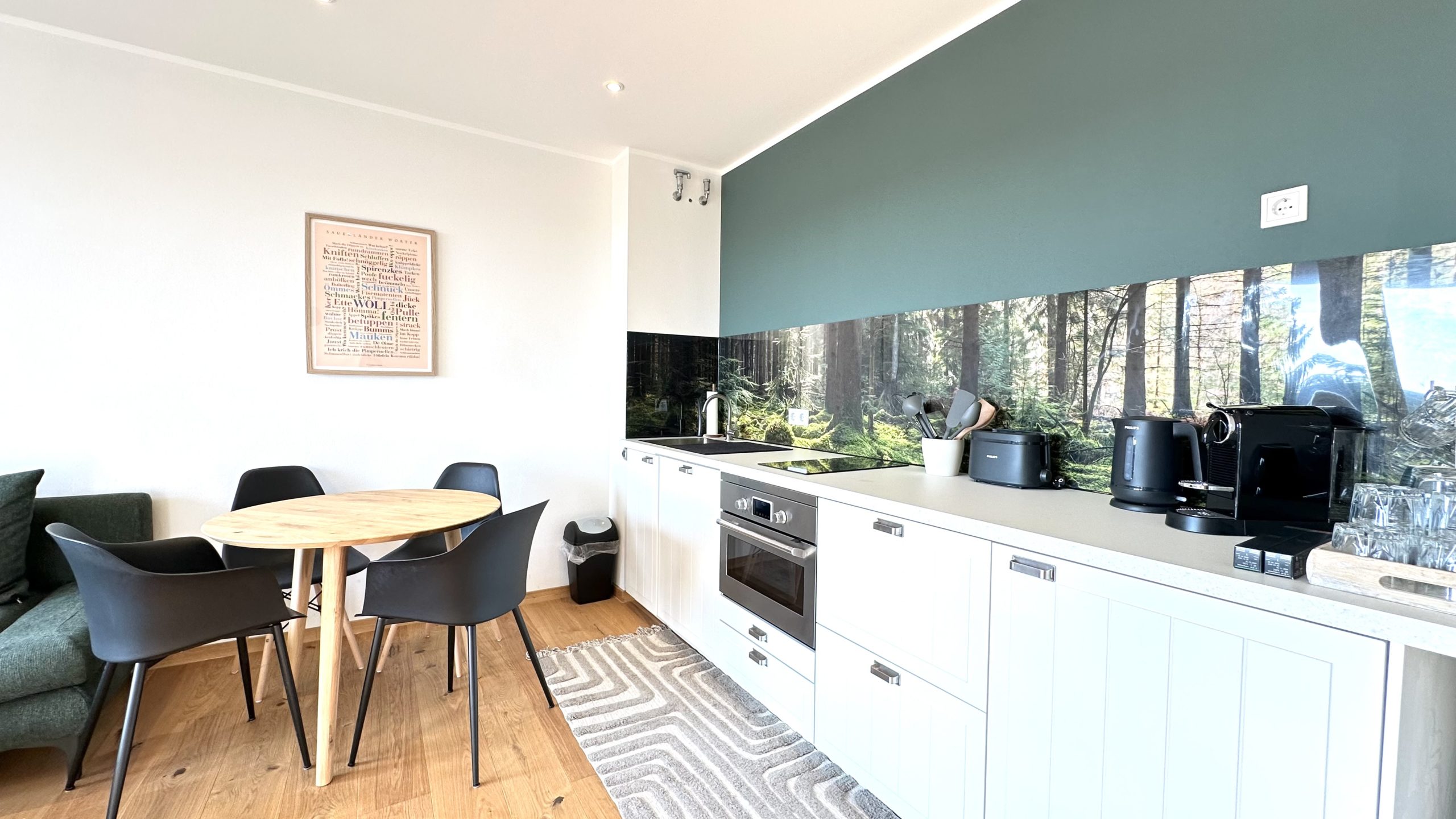 Ferienwohnungsmanagement Bodensee – stilvolle Ferienwohnung Wohnzimmer